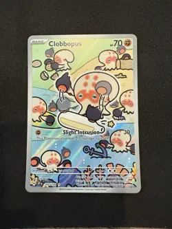 Pokemon TCG Clobbopus 207/191 Surging Sparks Illustration Rare Holo Card - Image 1