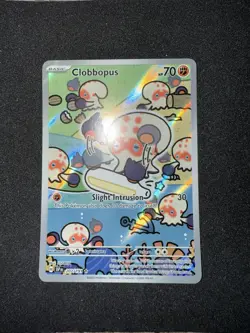 Pokemon TCG Clobbopus 207/191 Surging Sparks Illustration Rare Holo Card - Image 2