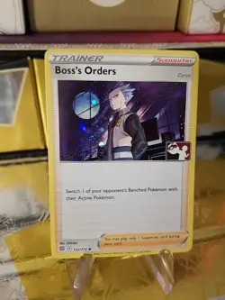 Boss's Orders Cosmic Holo Cyrus Prize Pack Series 2 Promo Pokemon Card NM/LP - Image 1