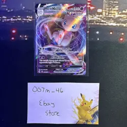 Pokemon Mew VMAX 114/264 Swsh08: Fusion Strike Holo Ultra Rare Card MINT RARE - Image 1