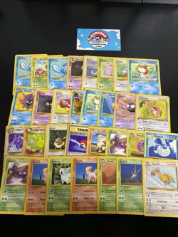 Vintage Pokemon Card Lot WOTC Sets Era Fire 30+ Lot2 - Image 1