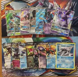 Pokemon Card Full Art Alt Art Promo Jumbo Fire Charizard Arceus Espeon 58 Cards - Image 3