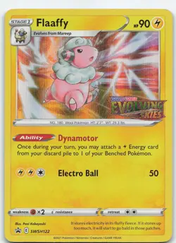 Flaaffy - (Prerelease) SWSH122 Sword & Shield Promo Cards Promo Holo LP Pokemon - Image 1