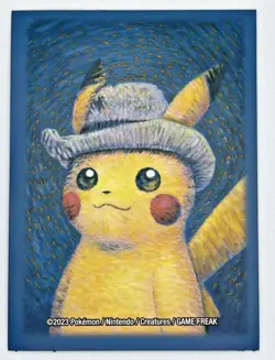Card Sleeves Set of 6 | Pokemon Center Van Gogh Pikachu Eevee Snorlax - Image 2
