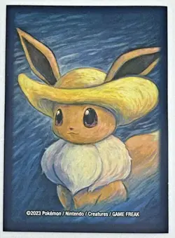 Card Sleeves Set of 6 | Pokemon Center Van Gogh Pikachu Eevee Snorlax - Image 3