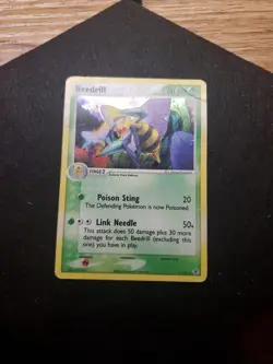 Beedrill 1/112 P Holo Rare Pokemon Card EX Fire Red Leaf Green - Image 1