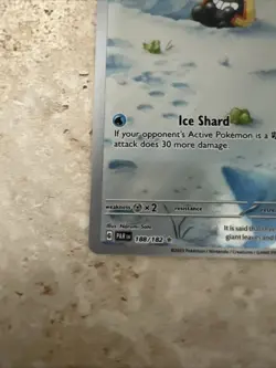 Pokemon Snorunt Holo Rare Card 188/182 Sv04: Paradox Rift (NM) - Image 5