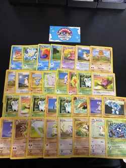Pokemon Card 30+ Binder Collection - Vintage Card Lot1 1999-2000 Common/uncommon - Image 1