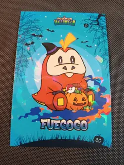 Pokemon 2024 Card Database Halloween Set Fuecoco Cracked Holo Peru US Seller - Image 1