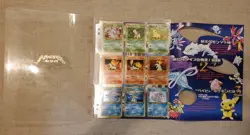 Rare Neo Genesis Game Folder 9 Pokemon Card Set Japanese 1996 Sealed - Image 3