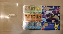 Rare Vintage Neo Genesis Game Folder 9 Pokemon Card Set Japanese 1996 - Image 3