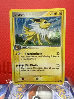 Jolteon 3/17 POP Series 3 LP+ Holo Rare English Pokemon Holofoil TCG Card - Image 1