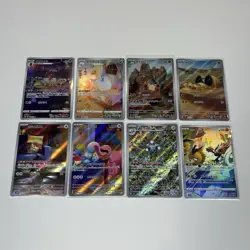 Pokemon TCG- Japanese Mixed Set Art Rare/Ar Lot 8 Cards Nm/m - Image 1