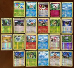 Lot of 22 REVERSE HOLO Pokemon Flashfire - Uncommon and Common TCG cards NM/LP - Image 1