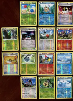 Lot of 22 REVERSE HOLO Pokemon Flashfire - Uncommon and Common TCG cards NM/LP - Image 2