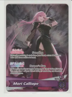 Mori Calliope - Oshi Super Rare Hololive Card hBP02-007 OSR - Image 1