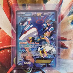 Team Aqua's Kyogre EX - Full Art - Pokemon Card - Lot #377 - Image 1