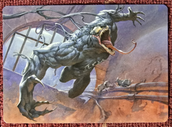 Venom Evil Unleashed Art Card 12/54 Art Series MTG Marvel's Spider-Man MINT - Image 1