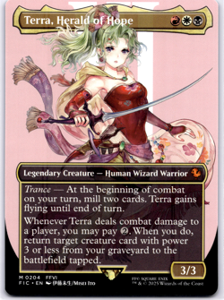 Terra, Herald of Hope (Borderless) Commander: Final Fantasy Regular - Image 1