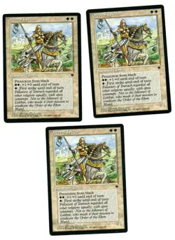 3x MTG Order of Leitbur - Fallen Empires-16b-Regular Common - LP - Single Owner - Image 1