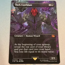 Dark Confidant (Borderless) Final Fantasy Regular NM Pack Fresh - Image 1