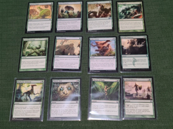 MTG Instant x12 (PUMP SPELLS-GREEN ONLY)CHORUS OF MIGHT/Highspire Infusion/Giant - Image 1