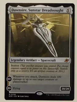 Magic ~ Dawnsire, Sunstar Dreadnought #238 ~ Edge of Eternities Non-Foil - Image 1