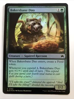 MTG Bloomburrow Bakersbane Duo Foil 0163 NM - Image 1