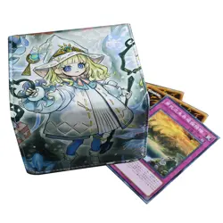 Chibi Mage PU Leather Card Deck Box - 100+ TCG Capacity | MTG, Pokemon, Yu-Gi-Oh - Image 2