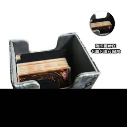 Chibi Mage PU Leather Card Deck Box - 100+ TCG Capacity | MTG, Pokemon, Yu-Gi-Oh - Image 4