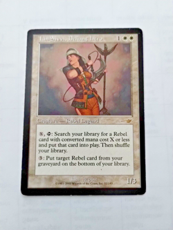 MTG Lin Sivvi, Defiant Hero Nemesis 12/143 Regular Rare - Edge Wear - See Pics - Image 1