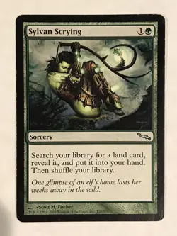 Sylvan Scrying SP Mirrodin MTG - Image 1