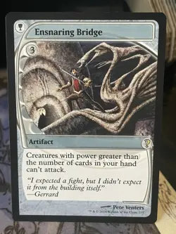 Ensnaring Bridge Future Sight Mystery Booster 2 MTG Magic - Image 1