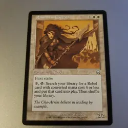 Magic: The Gathering Ramosian Captain Rebel Card 1999 Mercadian Masques - Image 1