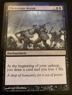 Phyrexian Arena Planechase Regular - Image 1