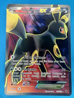 Umbreon EX 119/124 XY Fates Collide Pokemon TCG Full Art - Image 1