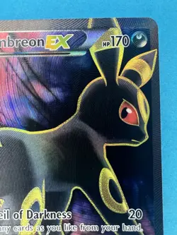 Umbreon EX 119/124 XY Fates Collide Pokemon TCG Full Art - Image 2