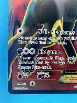 Umbreon EX 119/124 XY Fates Collide Pokemon TCG Full Art - Image 4