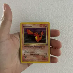 GERMAN Charmander (Glumanda) 50/82 Team Rocket Pokemon Card 99-2000 unlimited - Image 3