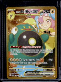 Pokemon TCG Journey Together Gold Card Hyper Rare Ionos Bellibolt EX 188/159 - Image 1