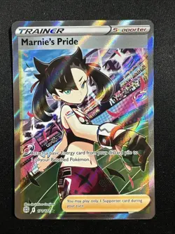Marnie's Pride Full Art 171/172 Swsh09: Brilliant Stars Holo Pokemon English - Image 1