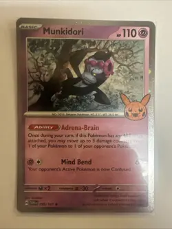 Pokemon TCG Munkidori Near-Mint/NM - Trick or Trade 2024 - Image 1