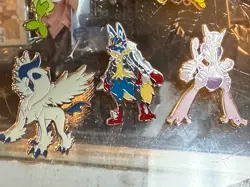 Lot of 8 Pokemon Enamel Pins & 12 Coins - Charizard, Dialga, Latias, Latios ETC - Image 5