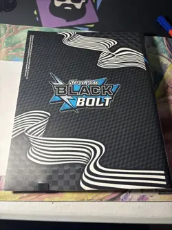 Pokemon Black Bolt Binder Only No Cards - Image 2