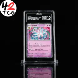 TAG Gem Mint 10 Sylveon (Cosmos Holo) 172 Black Star Promo Pokemon Sticker Coll. - Image 1