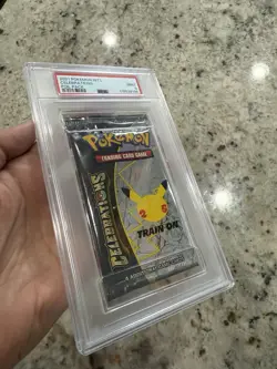 2021 Pokemon Celebrations PSA 9 MINT Graded Sealed Booster Pack English - Image 3