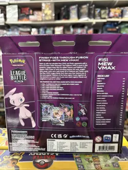 Pokemon Mew VMAX League Battle Deck New Factory Sealed - Image 2