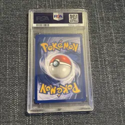 1999 POKEMON BASE SET UNLIMITED #5 CLEFAIRY-HOLO PSA 7 - Image 2