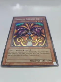 Yugioh! Exodia the Forbidden One LOB-124 Unlimited Ultra Rare NM - Image 3