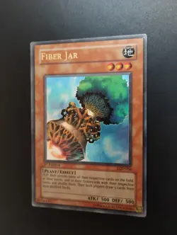 YUGIOH 2003 | FIBER JAR | LOD-056 | 1ST EDT | NA OLD PRINT | VG - EXCELLENT - Image 4